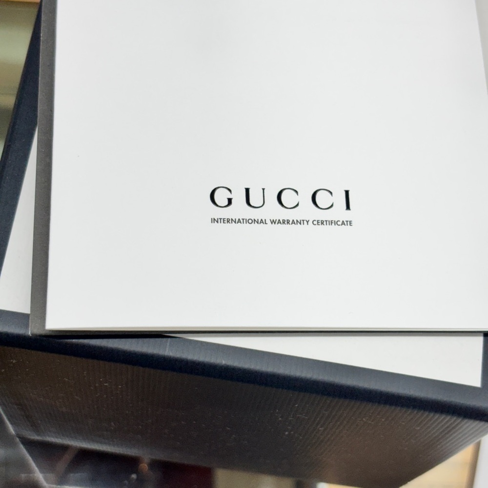 NWT Gucci Ladies Watch G-Frame Stripe - 100% Authentic w/ COA - Picture 8 of 11